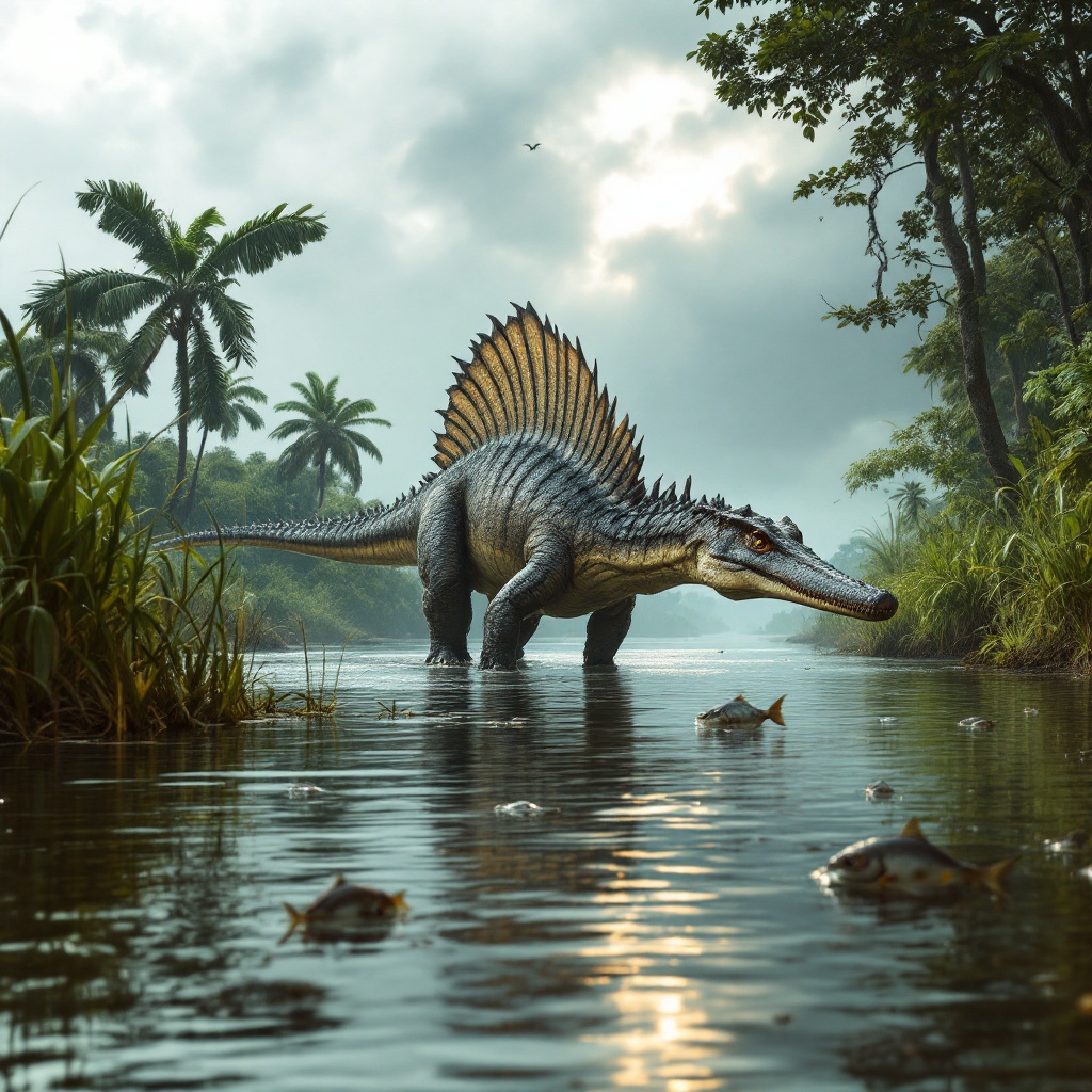 picture of a spinosaurus