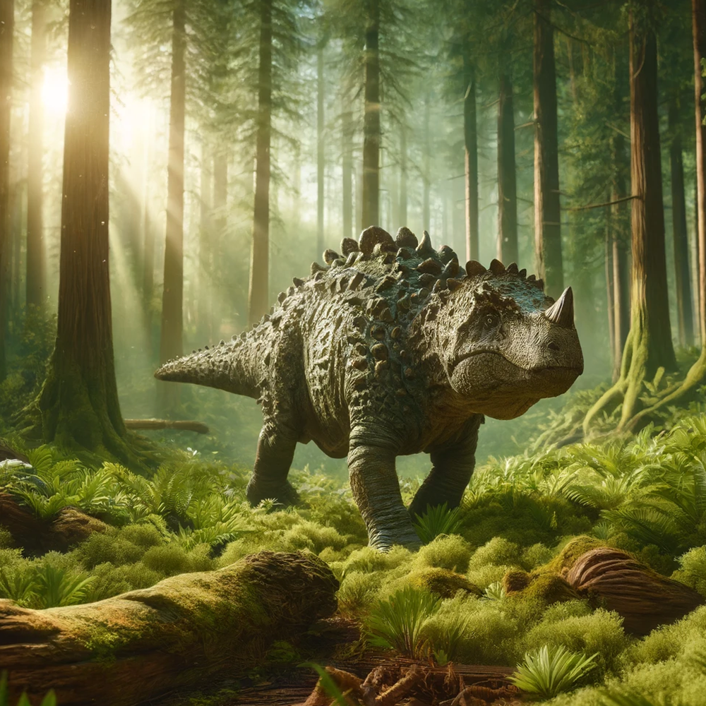 picture of a ankylosaurus