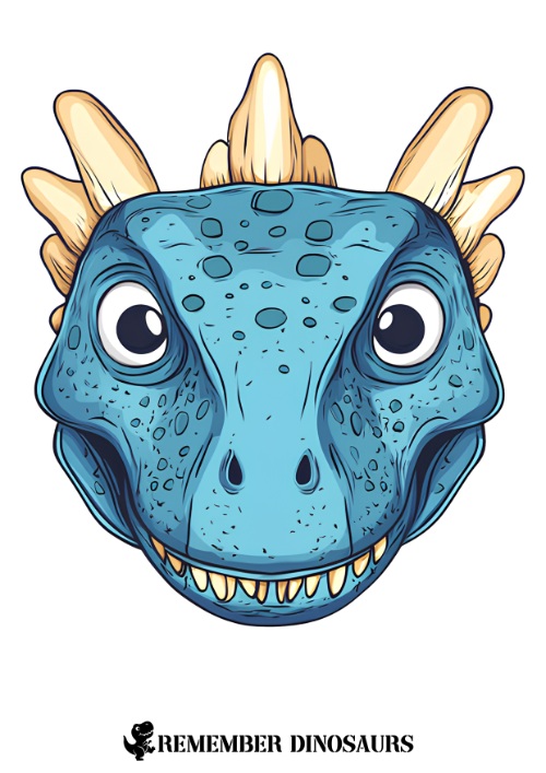 dinosaur masks template