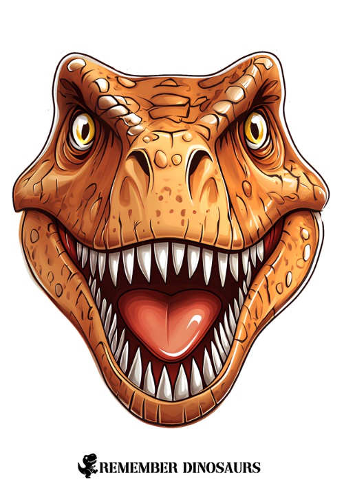 tyrannosaurus rex mask