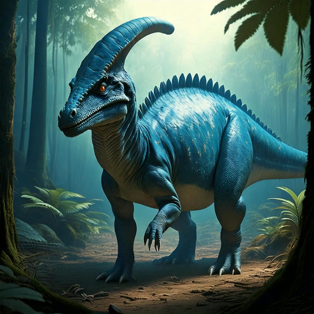 pictures of parasaurolophus dinosaur