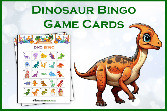 dinosaur bingo